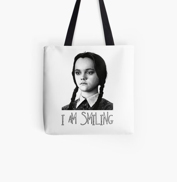Yellow and Black Beach Tote Bag Goth Inspired Edgar Allan Poe Skull and Feather Tote Bag