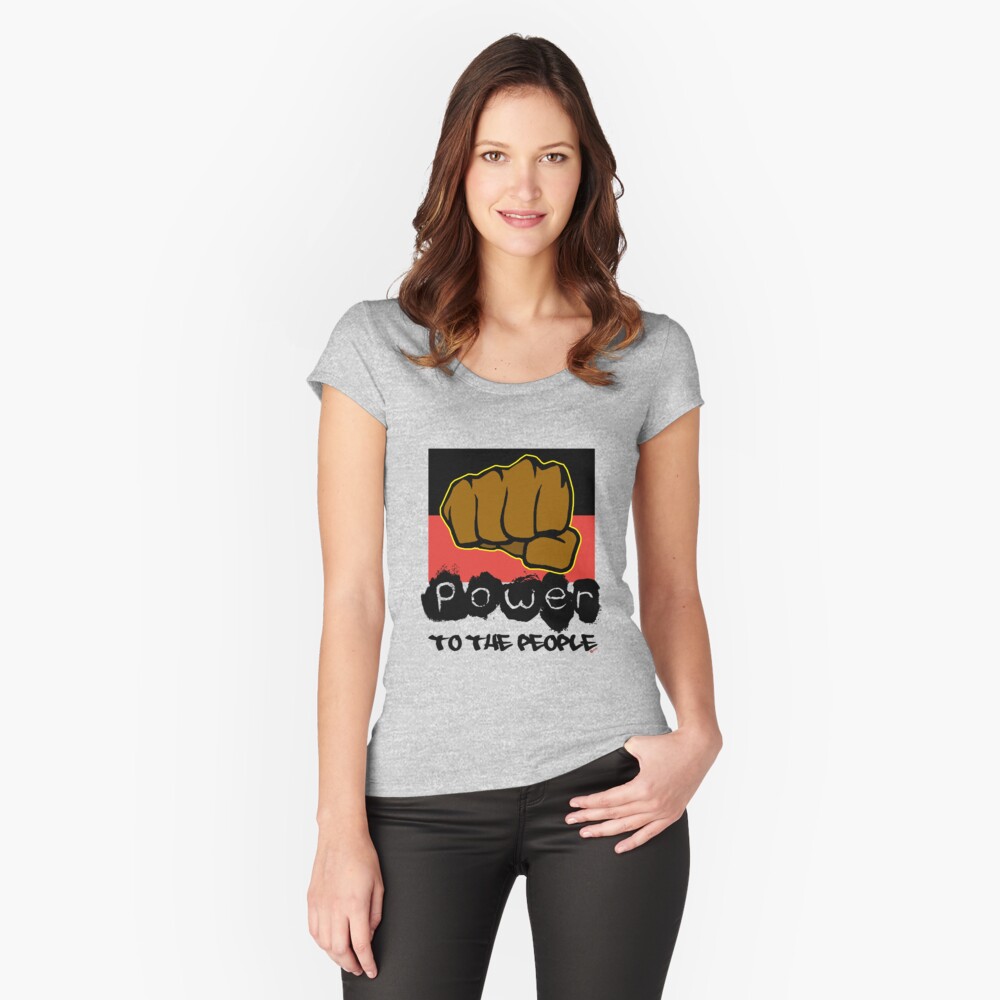 Item preview, Fitted Scoop T-Shirt designed and sold by KISSmyBLAKarts.