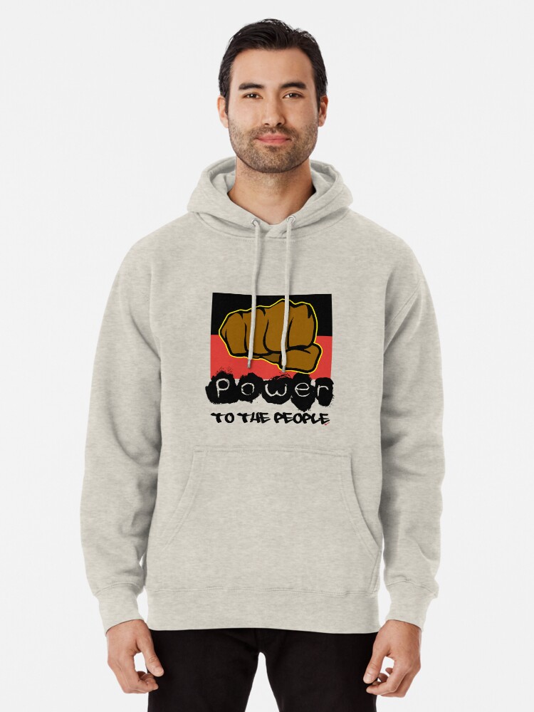 Thumbnail 2 of 5, Pullover Hoodie, Power to the People [-0-] designed and sold by KISSmyBLAKarts.
