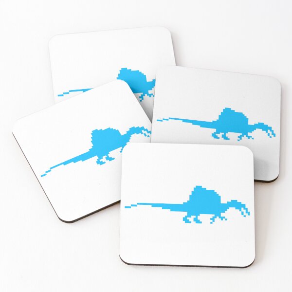 Item preview, 8-bit spinosaurus baby blue designed and sold by Arc1.