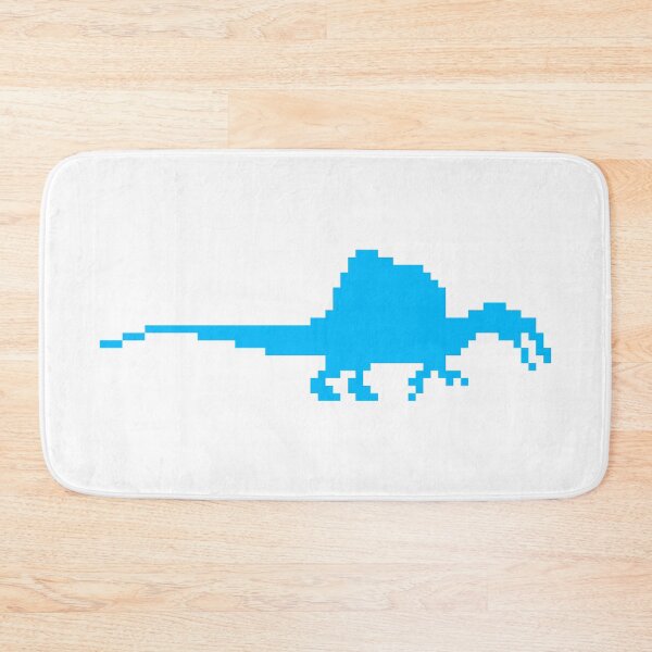 Item preview, 8-bit spinosaurus baby blue designed and sold by Arc1.