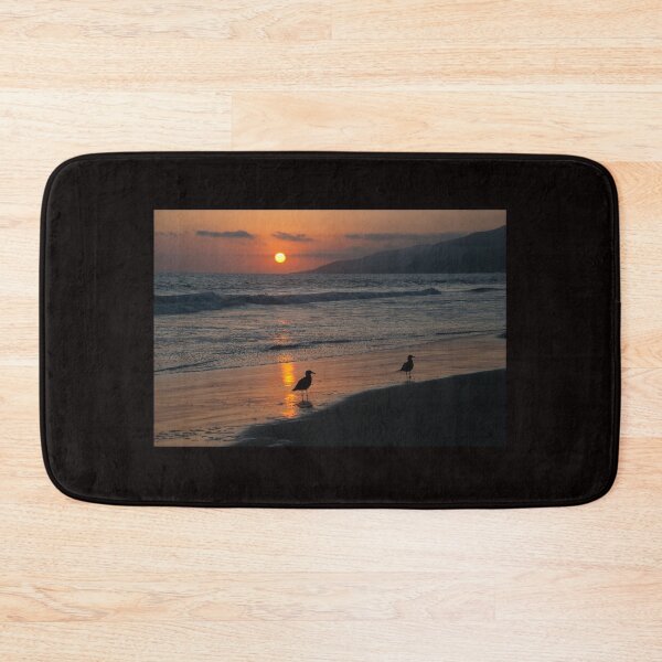 Item preview, Heermann’s gull at sunset on Zuma beach.  designed and sold by RichardGibb.