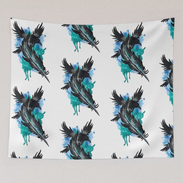 Item preview, Crow with Feather designed and sold by brandydevoid.