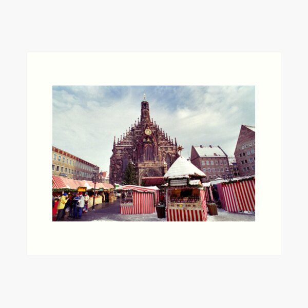 Vista previa del artículo con la obra «Nuremberg Christkindlesmarket», diseñado y vendido por Franz Roth.