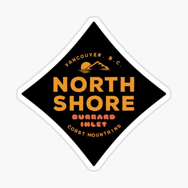 North Shore Sticker