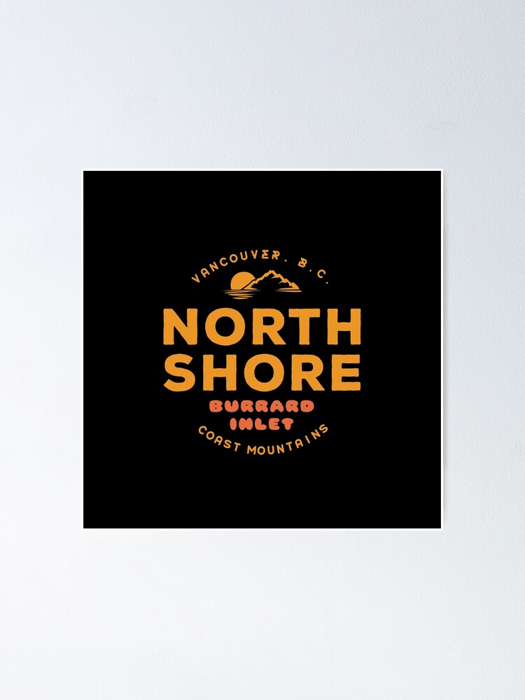 North Shore Poster By Fahldesigns Redbubble 