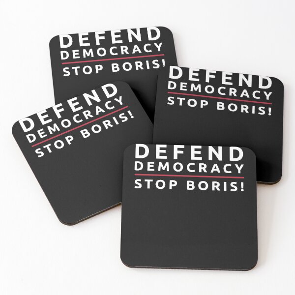Item preview, Defend Democracy - Stop Boris designed and sold by MadPanda.