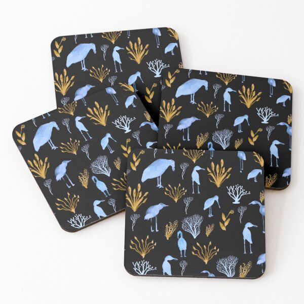 Item preview, shore birds and seaweed designed and sold by MayCartPrintArt.
