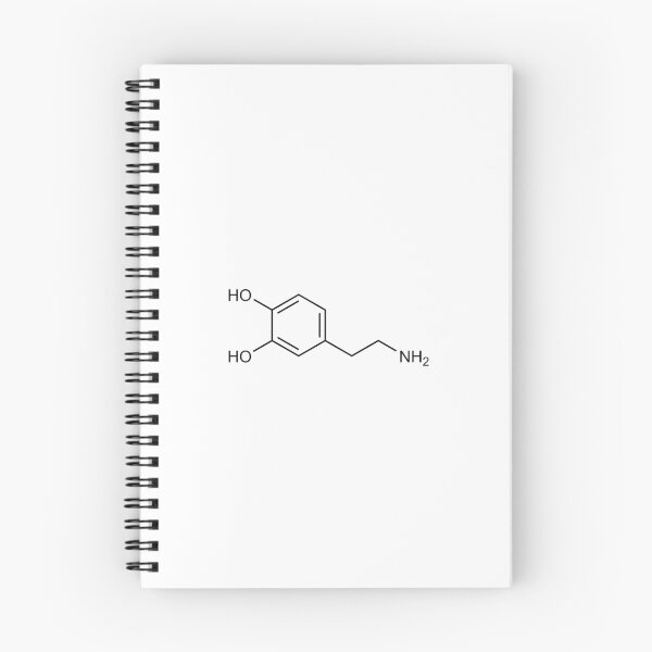 Item preview, Dopamine Structural Formula designed and sold by GillyTheGhillie.