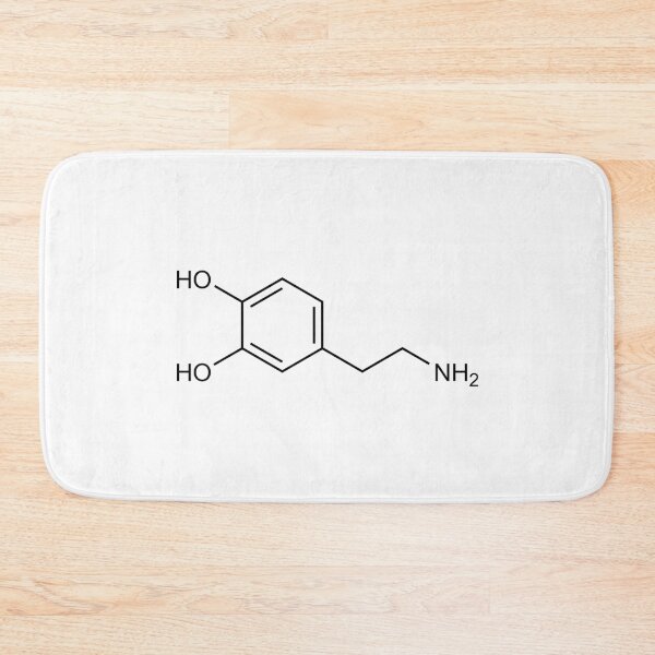 Item preview, Dopamine Structural Formula designed and sold by GillyTheGhillie.