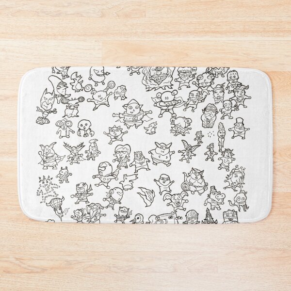 Item preview, Cloudman All Characters Monochrome designed and sold by Heroblob.