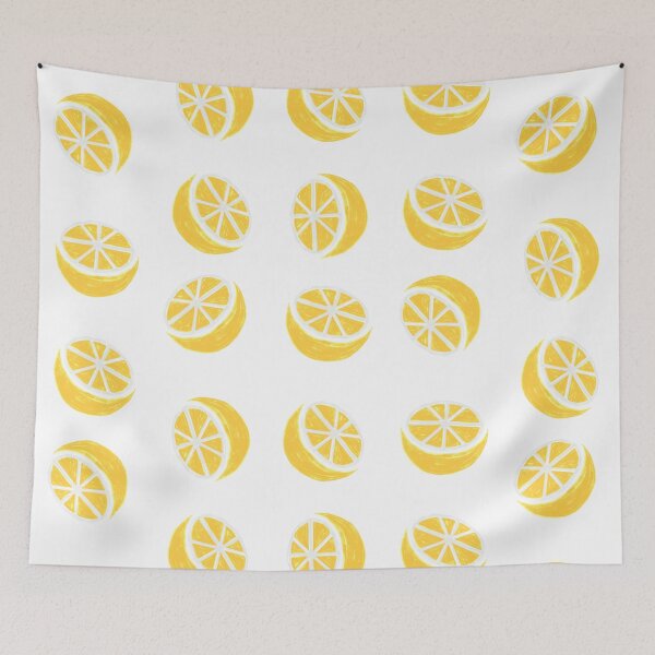 Aperçu de l'œuvre Pastel Lemons Pattern créée et vendue par QCuLT.