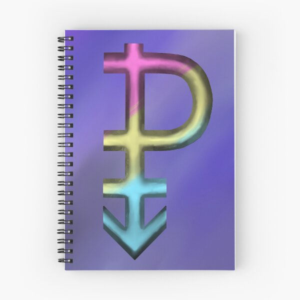 Item preview, Metallic Pansexual Symbol designed and sold by paintedkat.