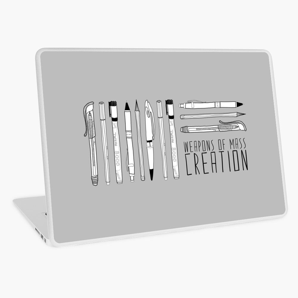 Weapons Of Mass Creation Laptop Skin