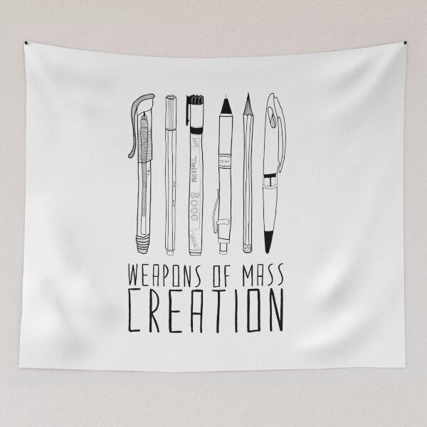 Item preview, Weapons Of Mass Creation designed and sold by BiancaGreen.