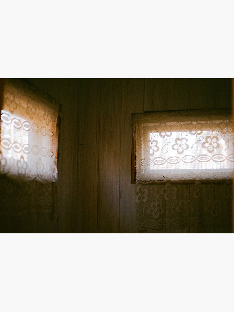 "Vintage Lace Curtains (Analog Photograph)" Canvas Print for Sale by