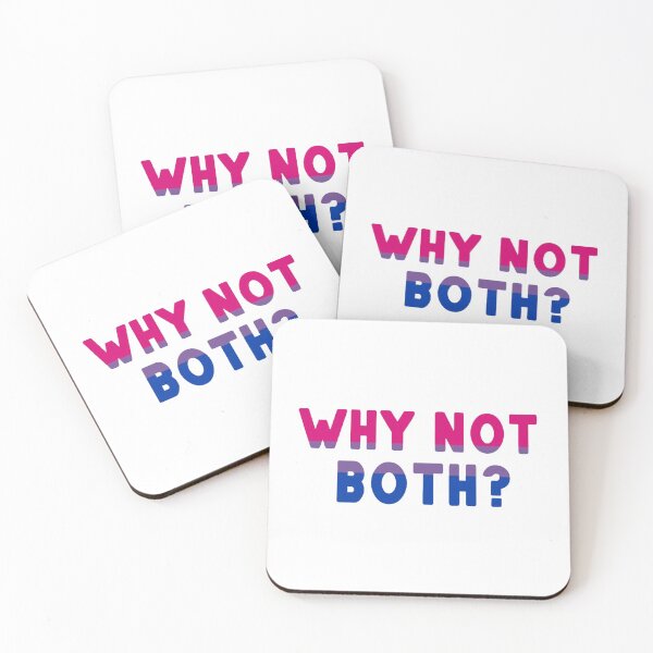 Item preview, Why Not Both Bisexual Flag designed and sold by radiantdark.