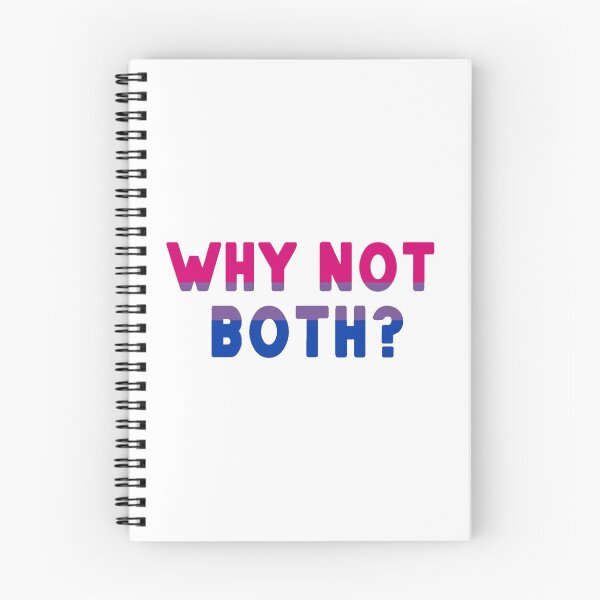 Item preview, Why Not Both Bisexual Flag designed and sold by radiantdark.