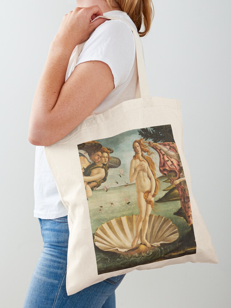 Renaissance Art Tote Bag, Botticelli Tote, the Birth of Venus 1485