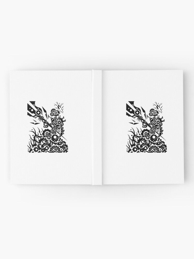 Cuaderno De Tapa Dura Scp 001 El Dios Roto De Gillytheghillie Redbubble