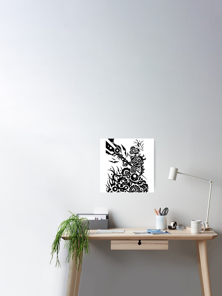 Scp 001 The Broken God Poster For Sale By Gillytheghillie Redbubble