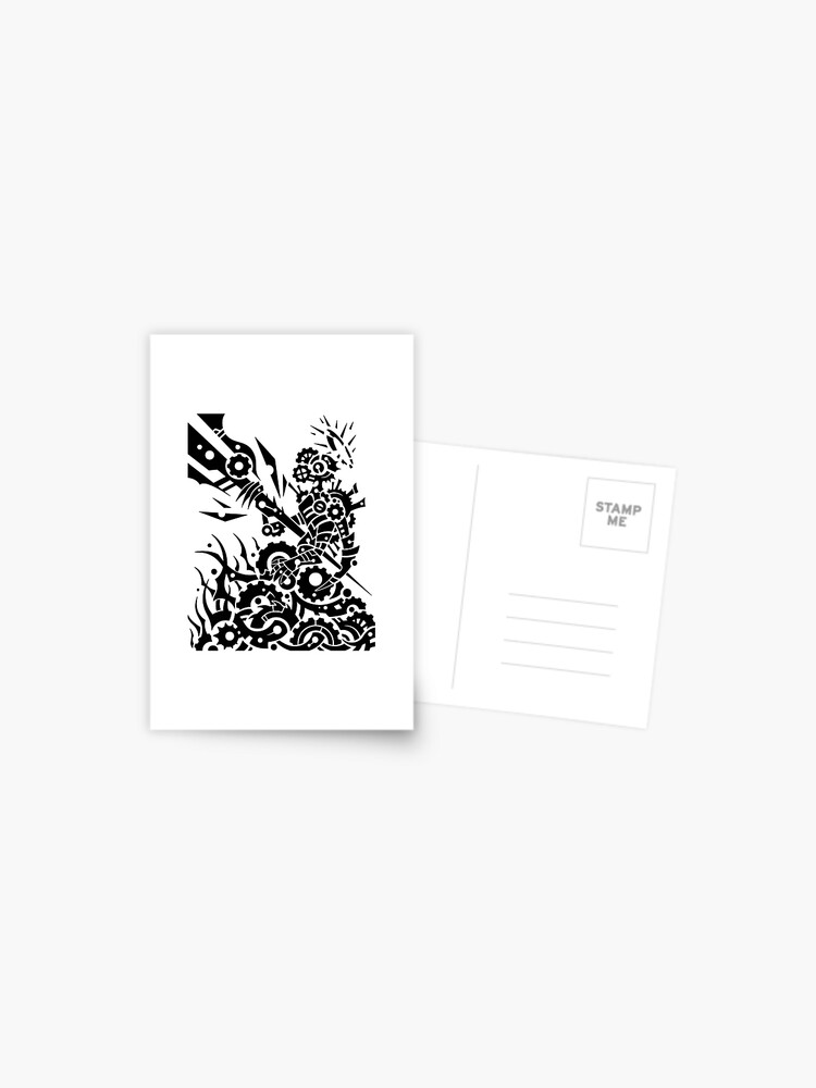 Scp 001 The Broken God Postcard By Gillytheghillie Redbubble