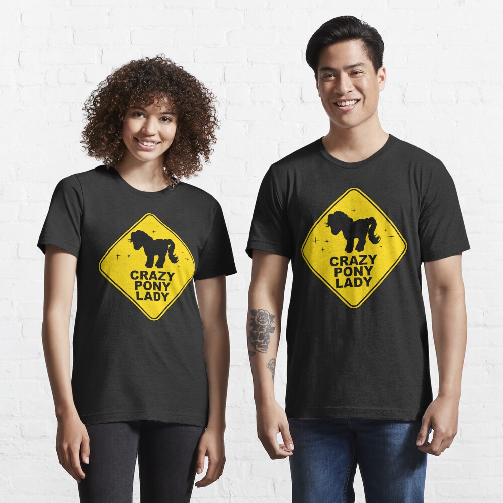 Warning: Crazy Pony Lady Essential T-Shirt