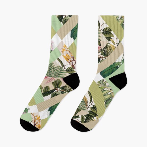 Aperçu de l'œuvre Cubed Vintage Botanicals créée et vendue par BiancaGreen.