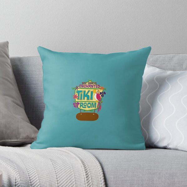 Walt Disney's Enchanted Tiki Room Throw Pillow