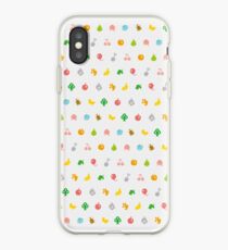 ANIMAL CROSSING HHD PATTERN iPhone Case