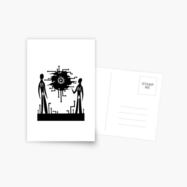 ParaBooks Scary Creepy Paranormal SCP-001 Set of Four Postcards in an  Envelope: Scarlet King, Gate Guardian, Black Moon, The World's Gone  Beautiful