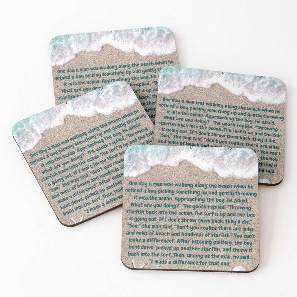 Item preview, Coasters (Set of 4) designed and sold by Desiderata4u.