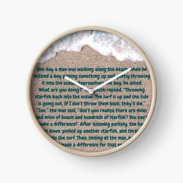Item preview, The Starfish Story, You Can Make A Difference designed and sold by Desiderata4u.