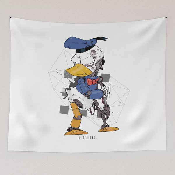 Item preview, The Cyborg Duck designed and sold by LpDesigns_.