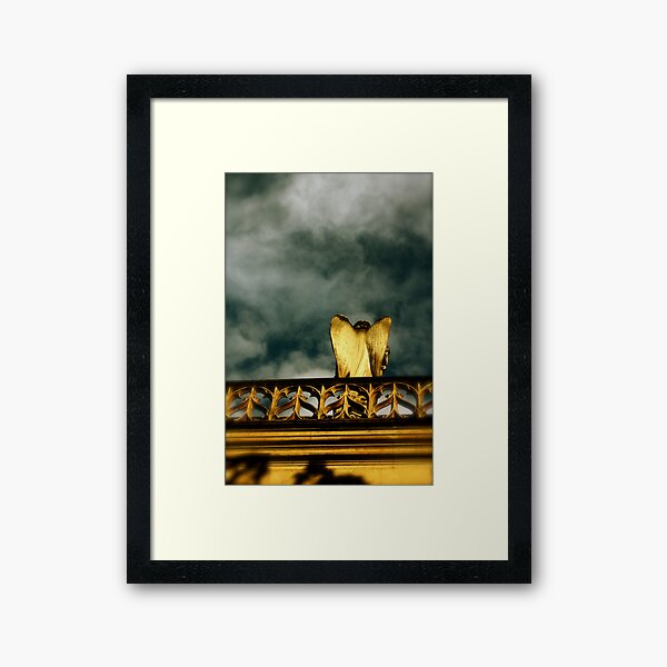 Wings of desire - Tribute to Wim Wenders Framed Art Print