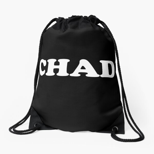 CHAD WILD CLAY DRAWSTRIING BAG CWC School Swimming Black and Gold Gaming Gift 