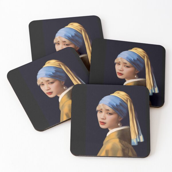 Item preview, Jimin with a Pearl Earring designed and sold by karyndraws.