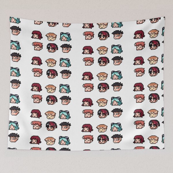 Item preview, Scott Pilgrim Video Game Icons designed and sold by Nerdur.