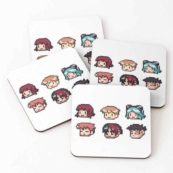Item preview, Scott Pilgrim Video Game Icons designed and sold by Nerdur.