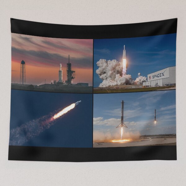Item preview, SpaceX Falcon Heavy Launch Lifecycle (8K resolution) designed and sold by bobbooo.