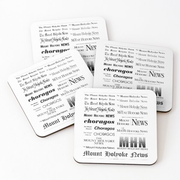 Item preview, The Mount Holyoke News Historic Mastheads designed and sold by daddylongarms.
