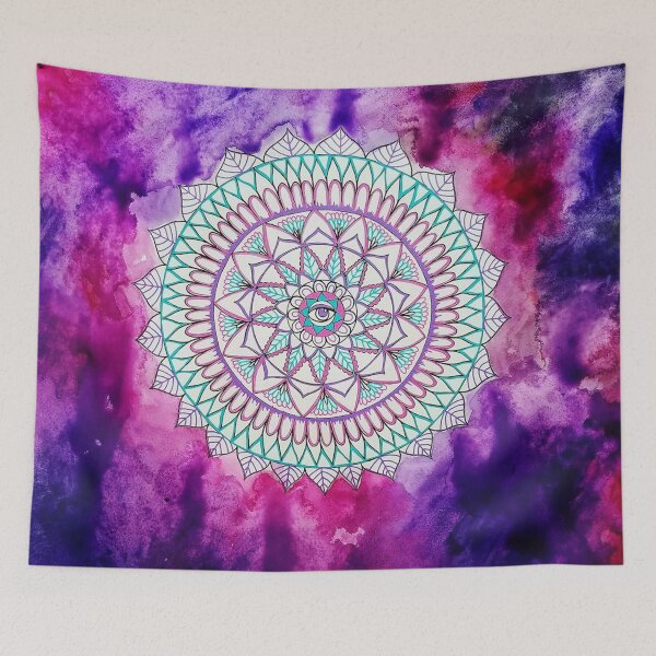 Item preview, Mandala Drawing, Mandala Art, Trippy Art designed and sold by ArtbyMeganBrock.