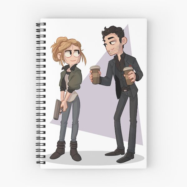Item preview, Lucifer - Café y balas designed and sold by Aelwen.