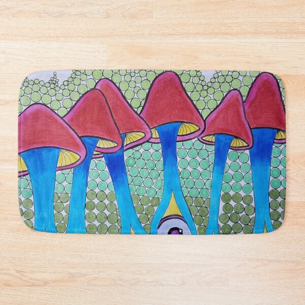 Item preview, Trippy Psychedelic Mushroom Eye designed and sold by ArtbyMeganBrock.