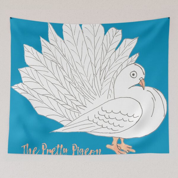 Item preview, The Pretty Pigeon in the sky designed and sold by ABY-Creative.
