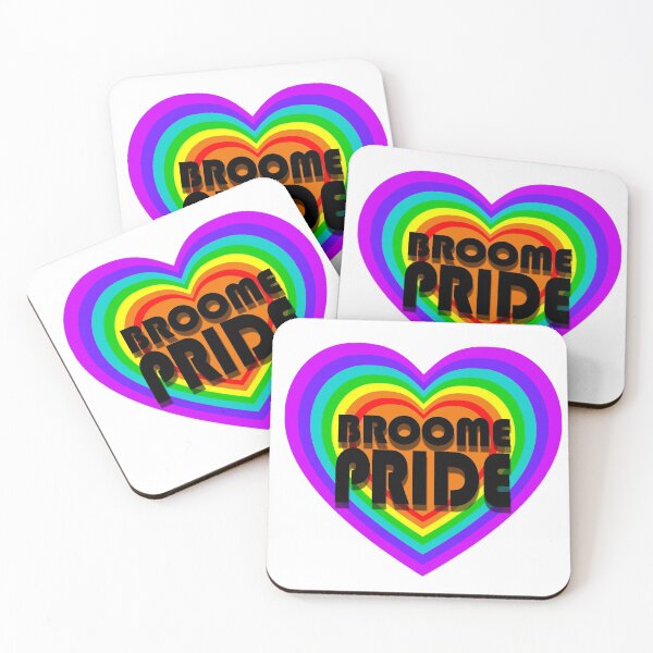 Item preview, Broome Pride All Heart - Black Logo designed and sold by BroomePride.
