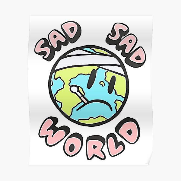 sad world t shirt