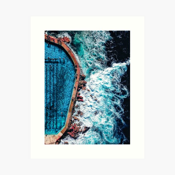 Item preview, Bronte Rock Pool designed and sold by The-Drone-Man.