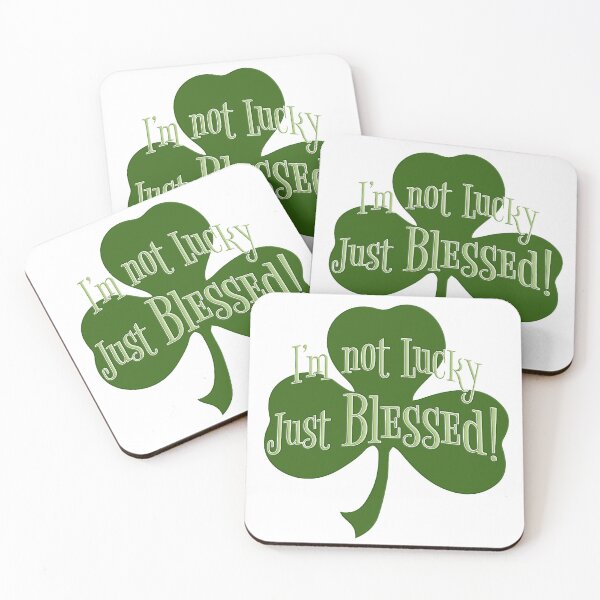Item preview, I'm no lucky just blessed shamrock designed and sold by Candice Davis.