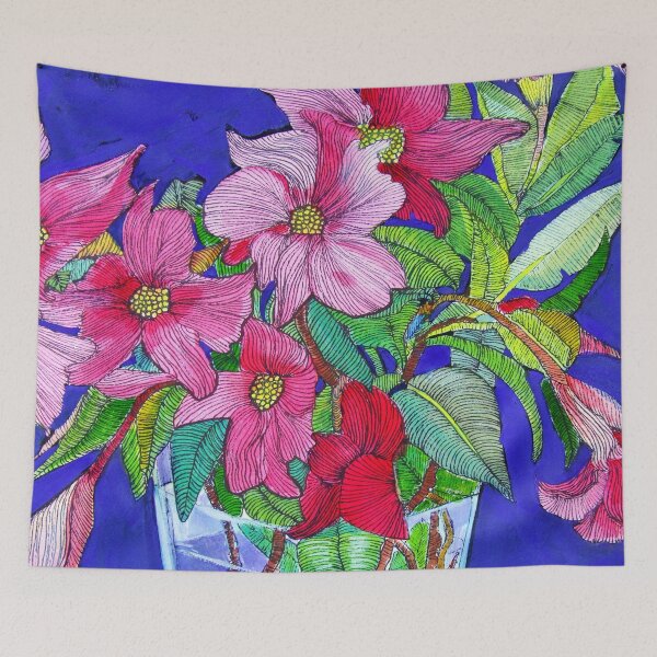 Item preview, Pink & Purple Floral designed and sold by marlene veronique holdsworth.